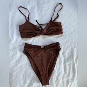 LSPACE NWOT Ringo and Nancy Lee shimmer set